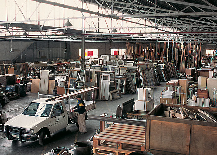 Going Digital Renovators Paradise Now Australia's Busiest Salvage Yard