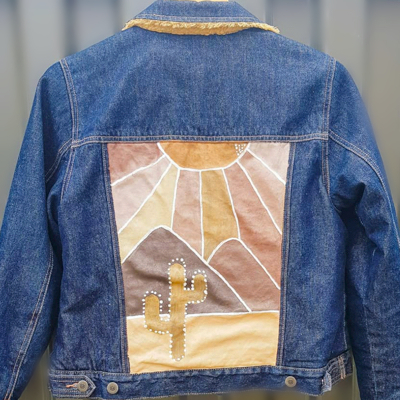 Painted Denim Jacket
