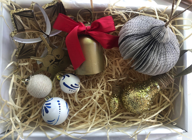 diy recycled christmas decorations