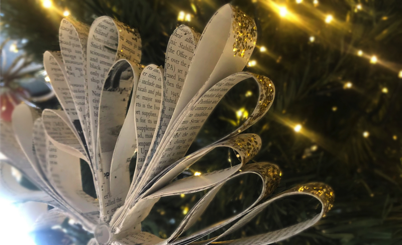 recycled christmas decorations
