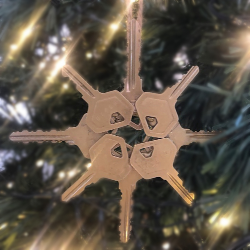 recycled christmas decorations